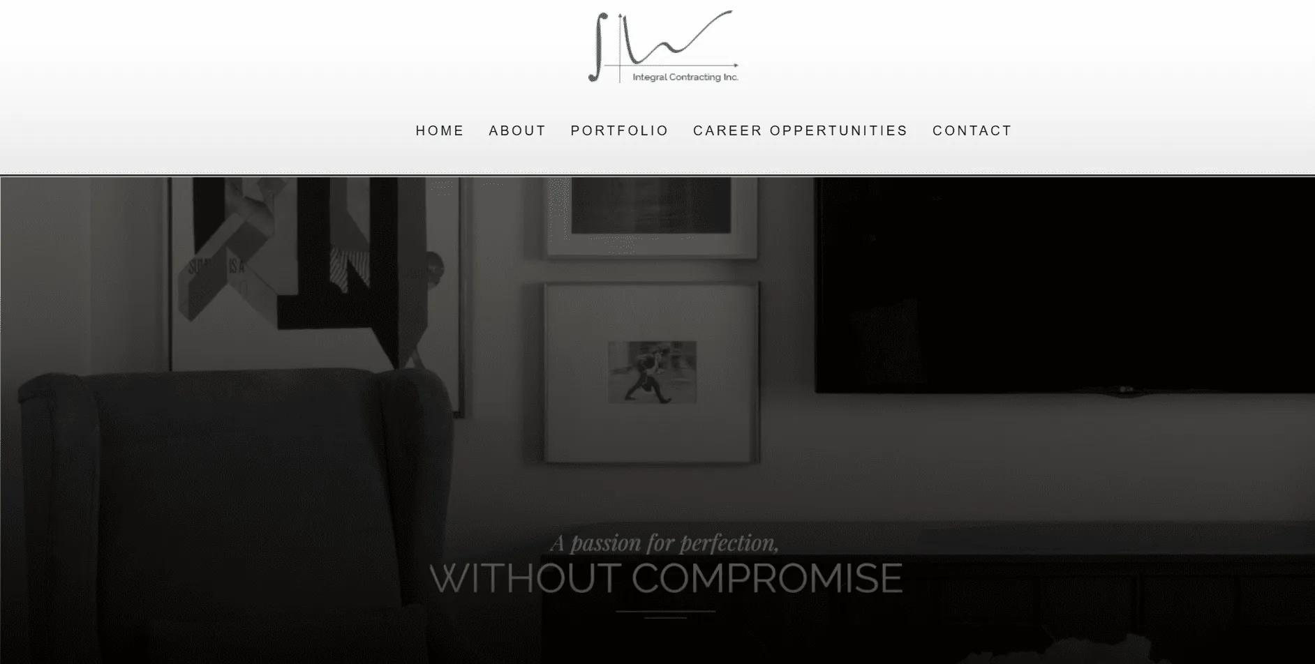 Screenshot of Integral Contracting - Construction & Engineering project by Ramedia